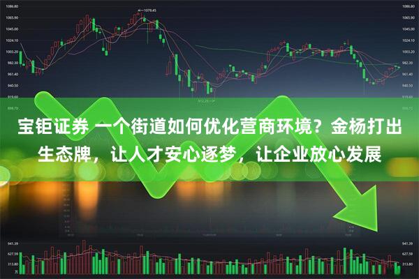 宝钜证券 一个街道如何优化营商环境？金杨打出生态牌，让人才安心逐梦，让企业放心发展