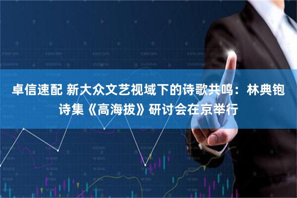 卓信速配 新大众文艺视域下的诗歌共鸣：林典铇诗集《高海拔》研讨会在京举行